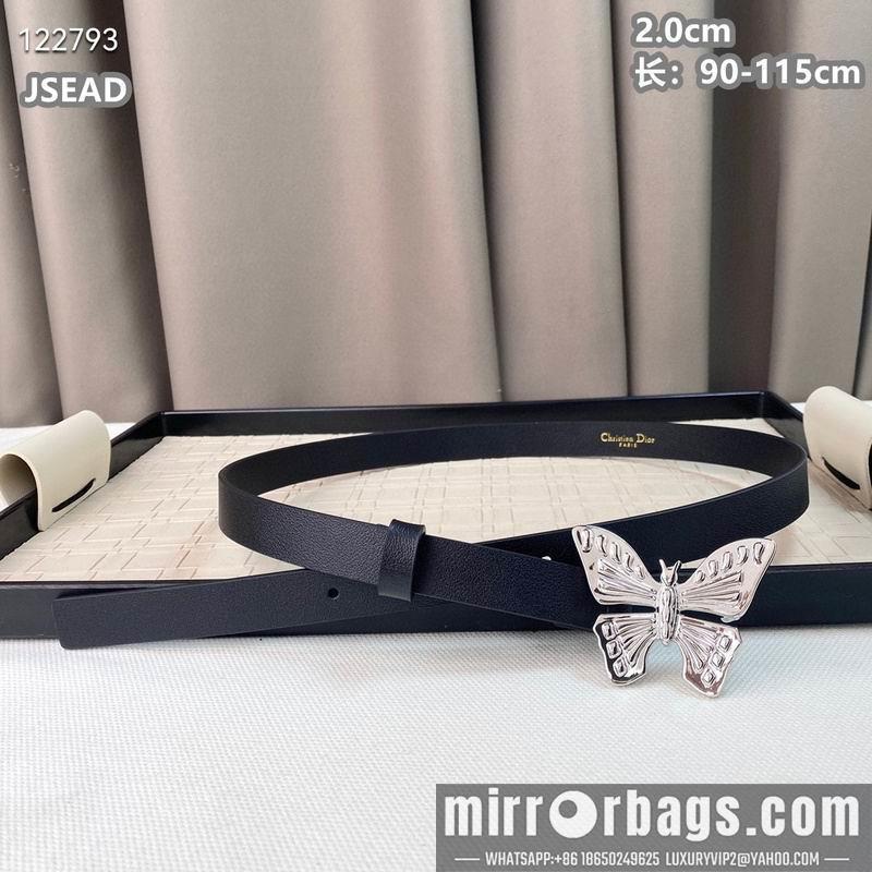 Dior belt 20mmX90-115cm 8L20
