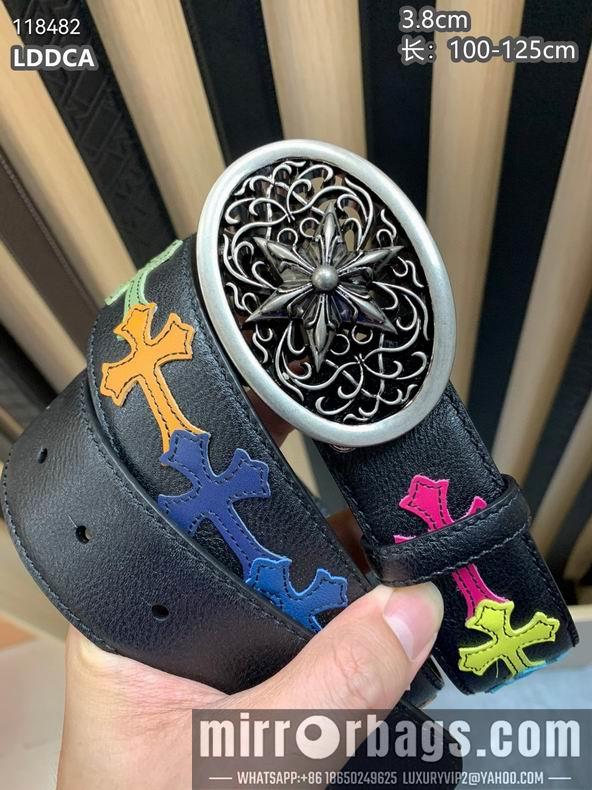 Chrome Hearts belt 38mmX100-125cm 8L24
