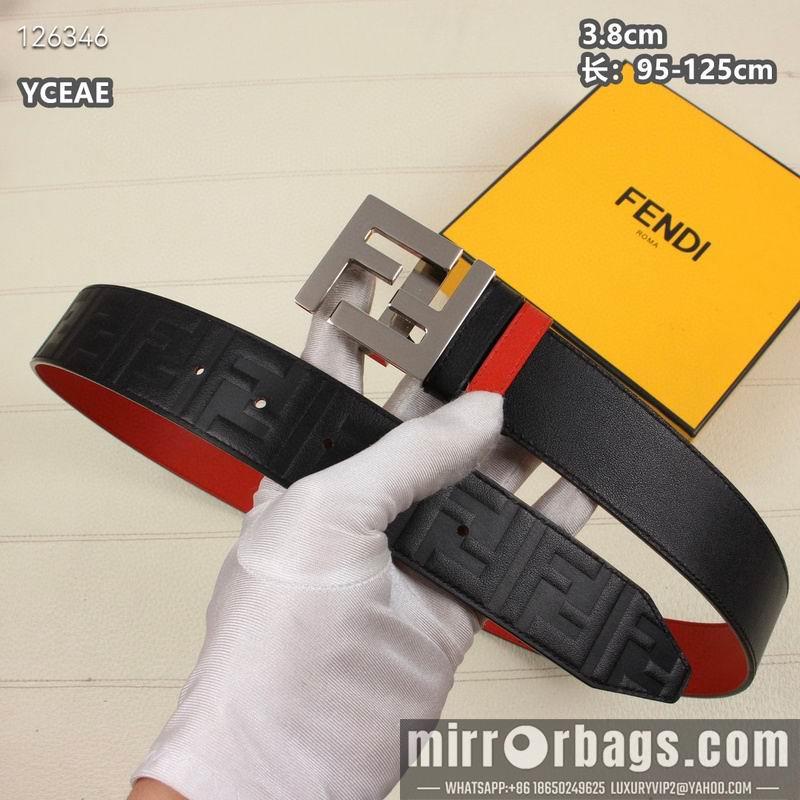 Fendi belt 38mmX95-125cm 8L24