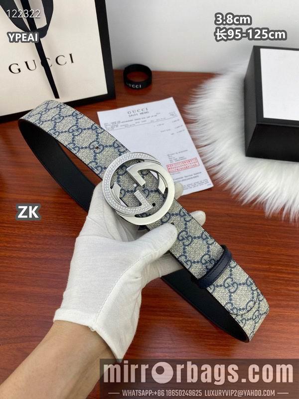 Gucci belt 38mmX95-125cm 8L20