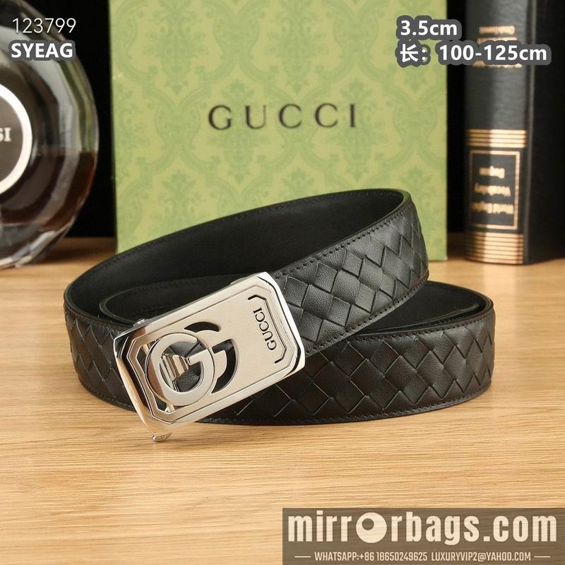 Gucci belt 35mmX100-125cm 8L34