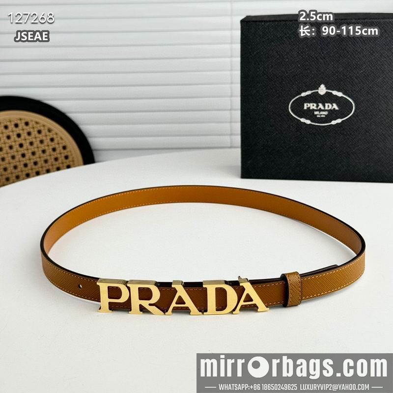 Prada belt 25mmX90-115cm 8L04