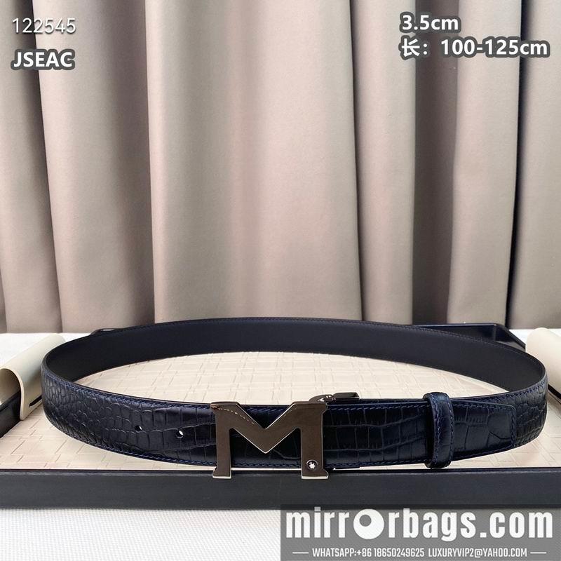 Montblanc belt 35mmX100-125cm 8L09