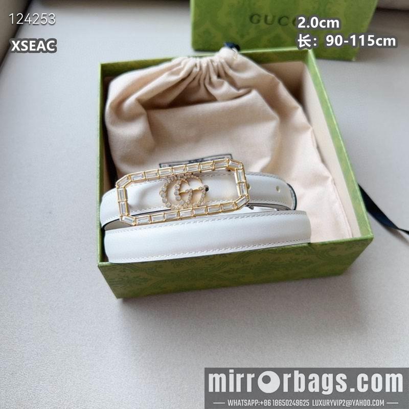 Gucci belt 20mmX90-115cm 8L17