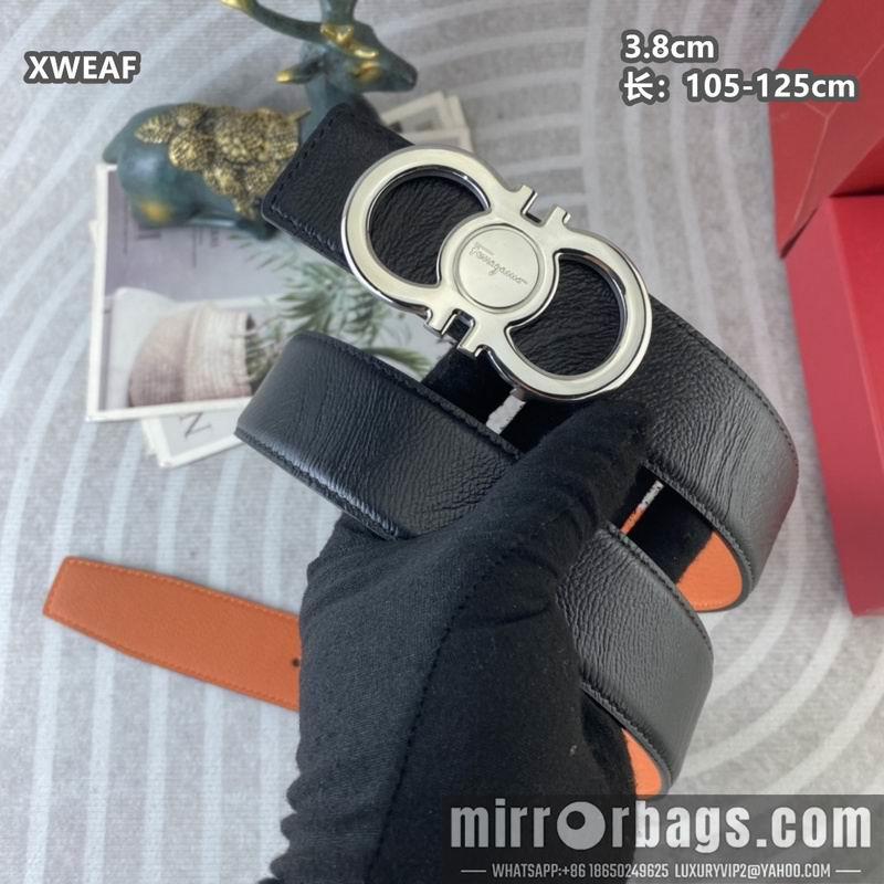 Ferragamo belt 38mmX105-125cm 8L22
