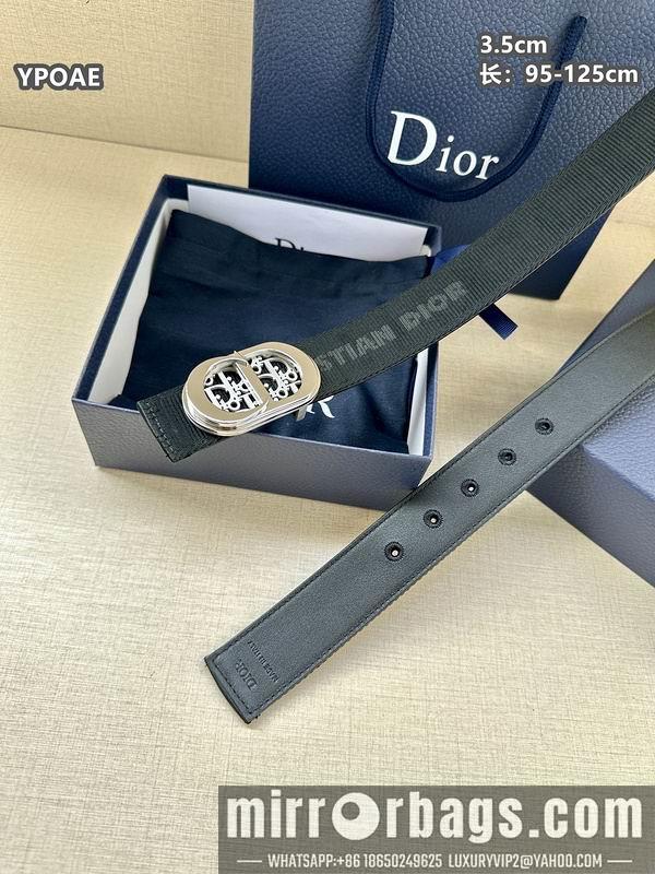 Dior belt 35mmX95-125cm 8L42
