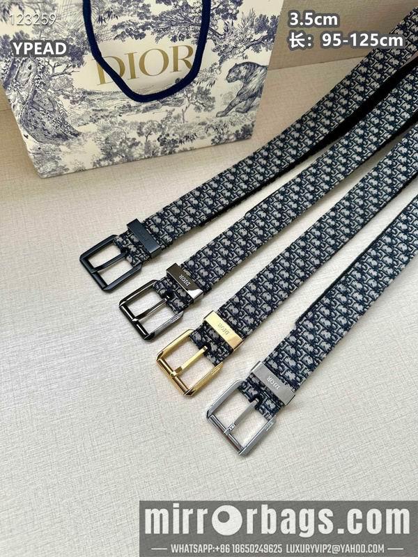 Dior belt 35mmX95-125cm 8L31