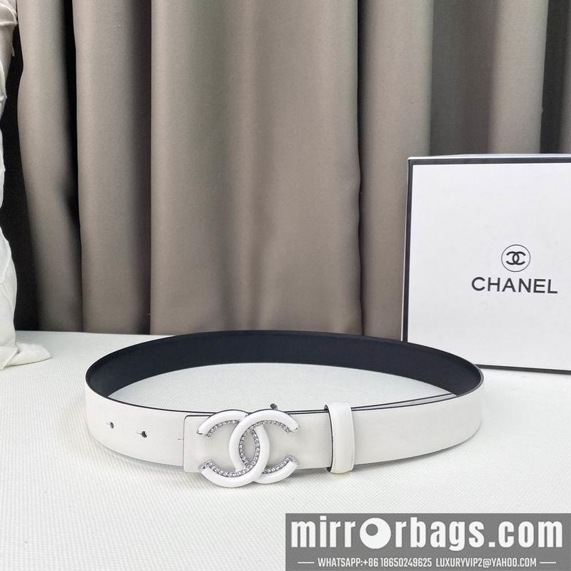 Chanel belt 30mmX90-115cm 7D07