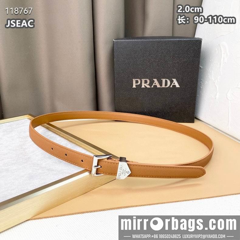 Prada belt 20mmX90-110cm 8L02