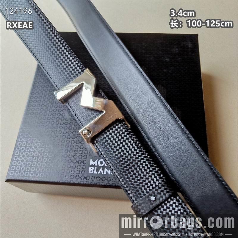 Montlanc belt 34mmX100-125cm 8L15