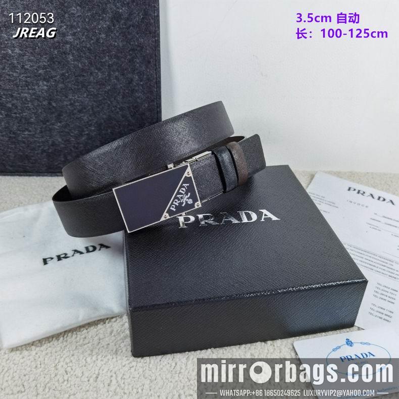 Prada belt 35mmX100-125cm 8L10