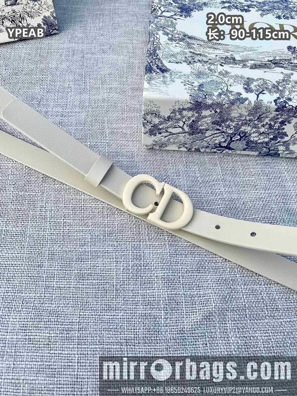 Dior belt 20mmX90-115cm 8L23