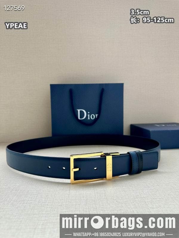 Dior belt 35mmX95-125cm 8L32
