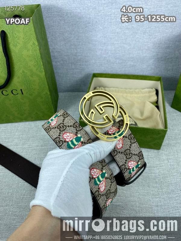 Gucci belt 40mmX95-125cm 8L76