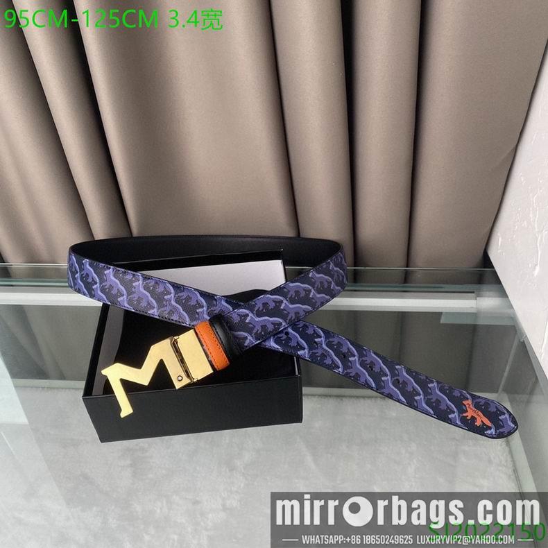 Montblanc Belt 34mmX95-125CM 7D29