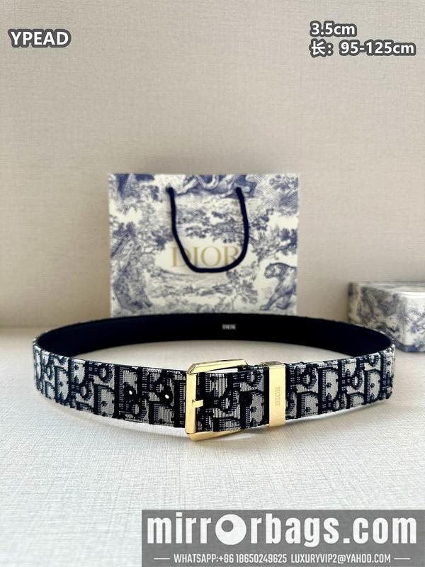 Dior belt 35mmX95-125cm 8L39