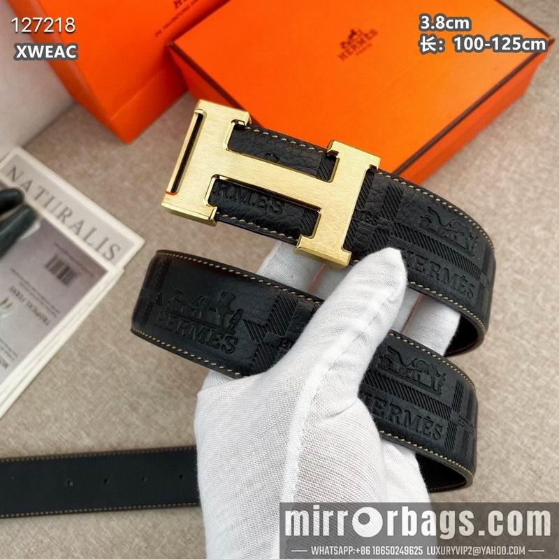 Hermes belt 38mmX100-125cm 8L42