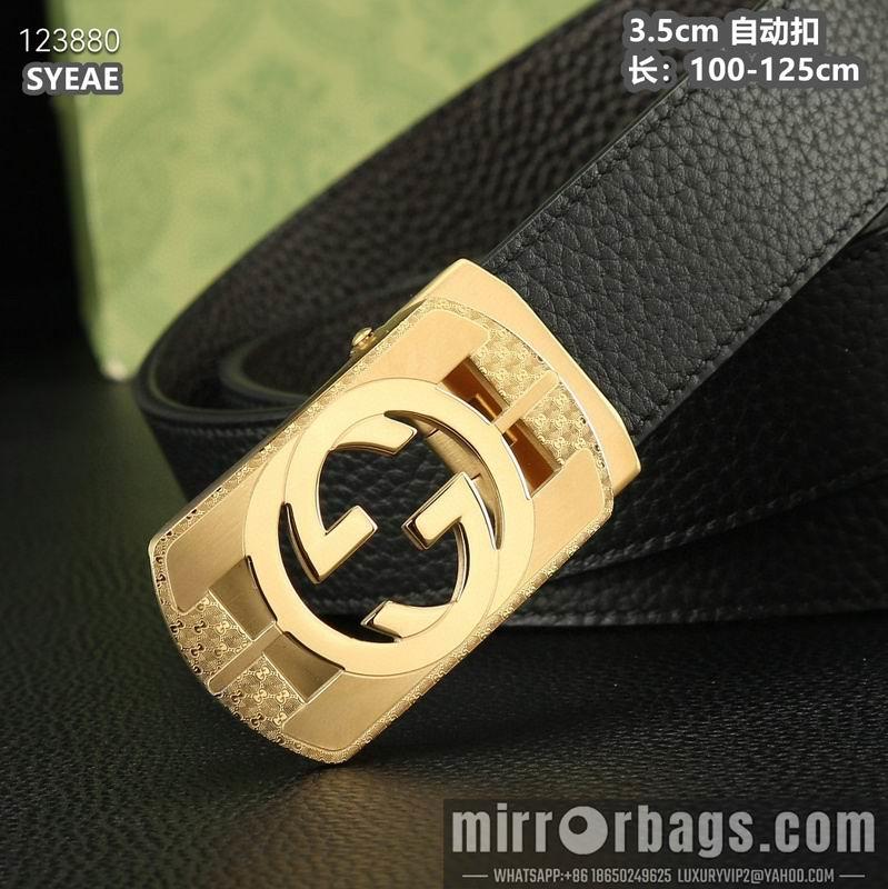 Gucci belt 35mmX100-125cm 8L37
