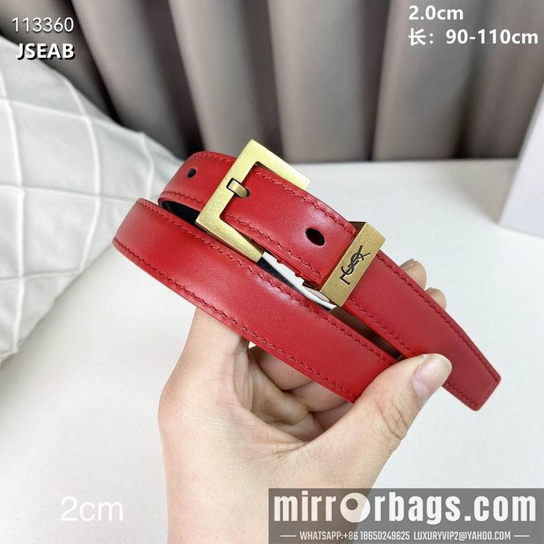 YSL belt 20mmX90-115cm 8L02