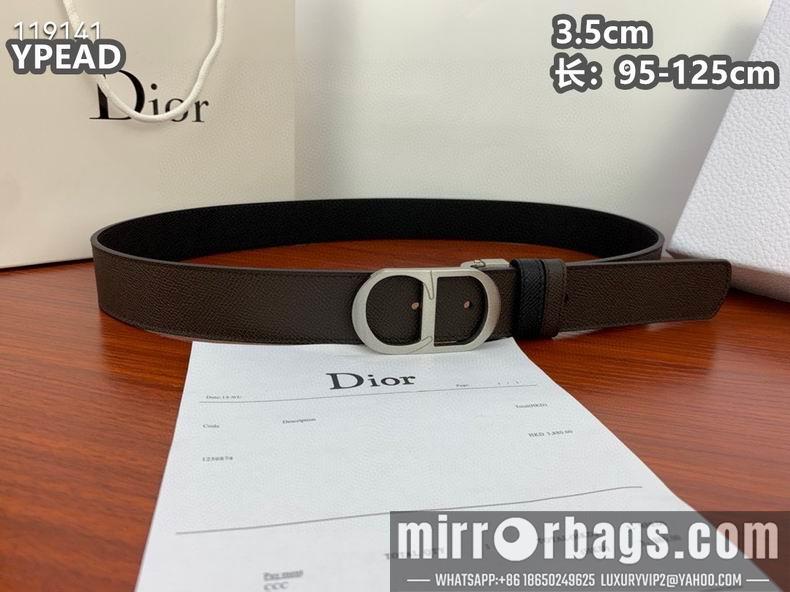 Dior belt 35mmX95-125cm 8L14