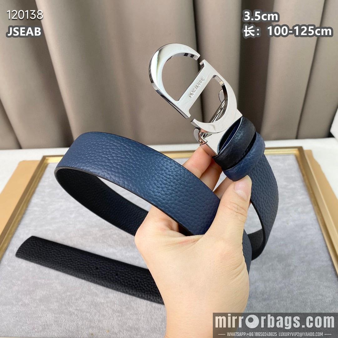 Dior belt 35mmX100-125cm 8L14