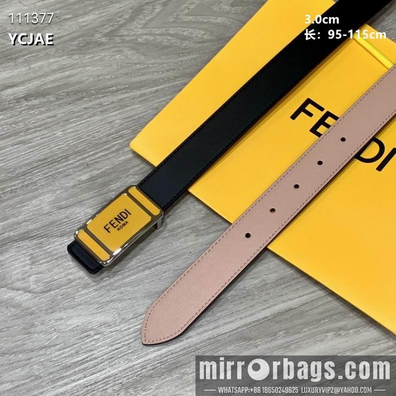 Fendi Belt 30mmX95-115cm 8L05