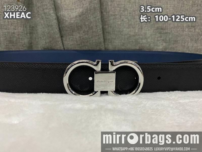 Ferragamo belt 35mmX100-125cm 8L44