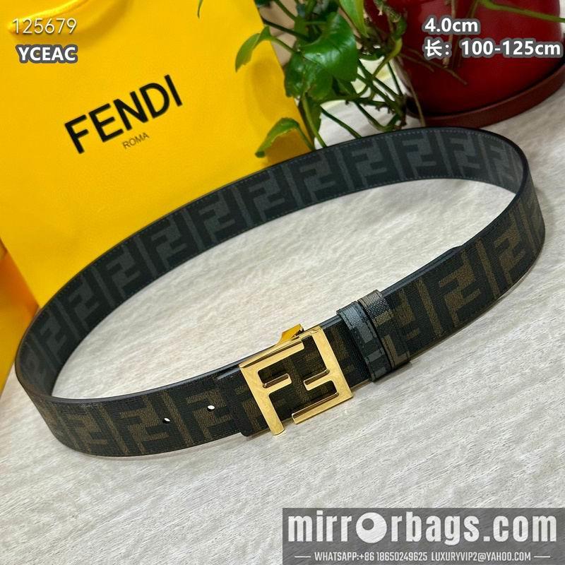 Fendi belt 40mmX100-125cm 8L29