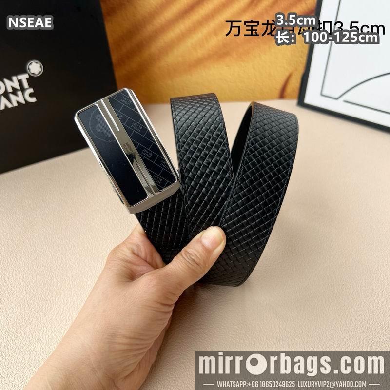 Montlanc belt 35mmX100-125cm 8L67
