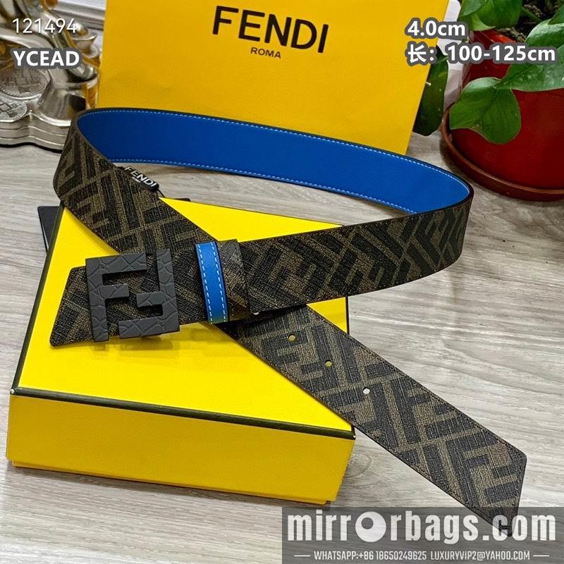 Fendi belt 40mmX100-125cm 8L122