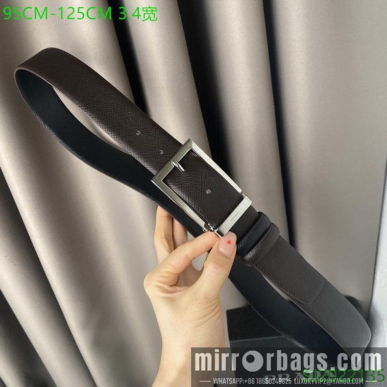 Prada Belt 34mmX95-125cm 7D01