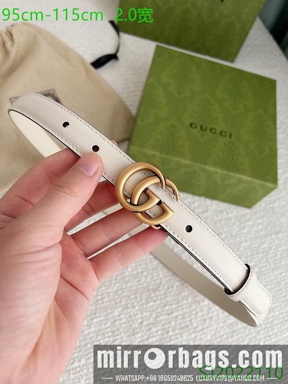 Gucci belt 20mmX95-115cm 7D02