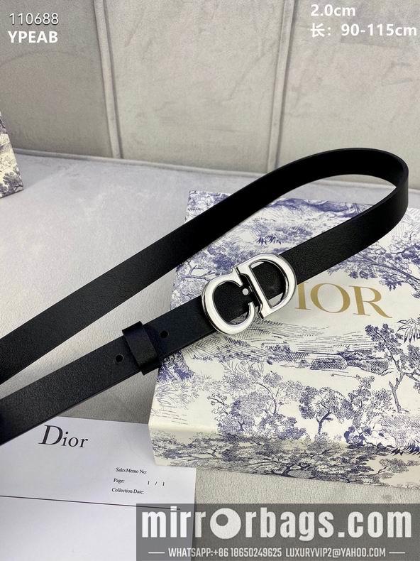 Dior Belt 20mmX90-115cm 8L04