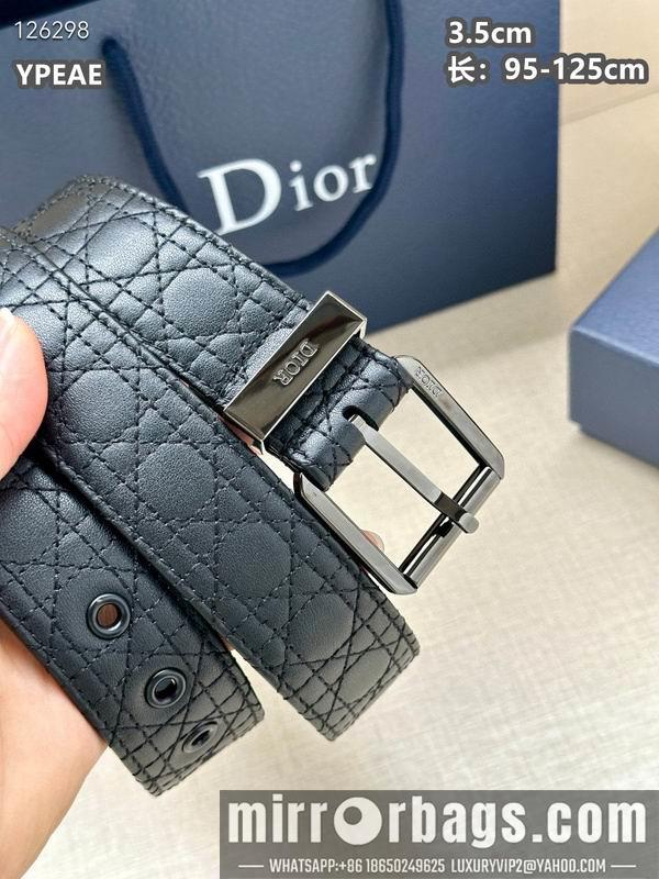 Dior belt 35mmX95-125cm 8L15