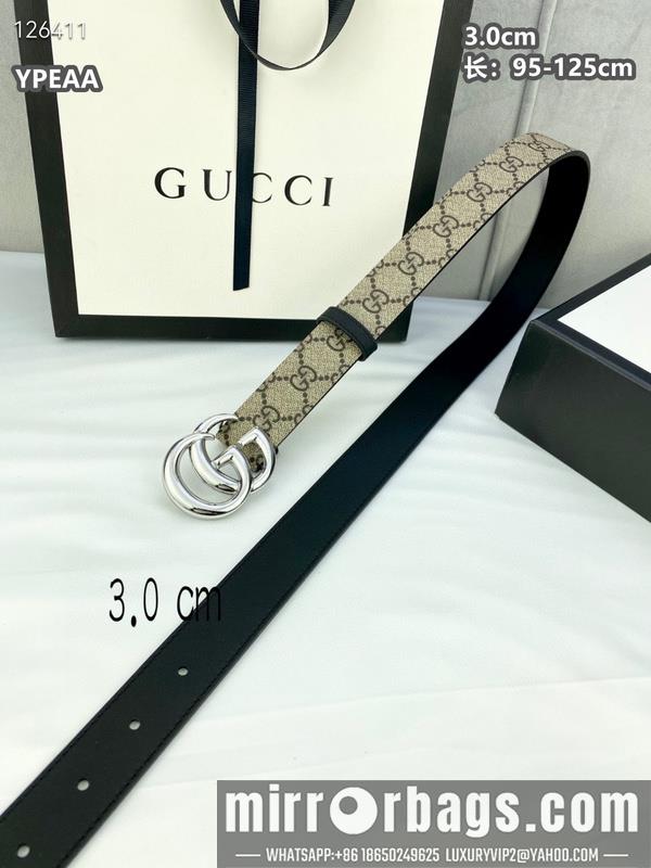Gucci belt 30mmX95-125cm 8L19