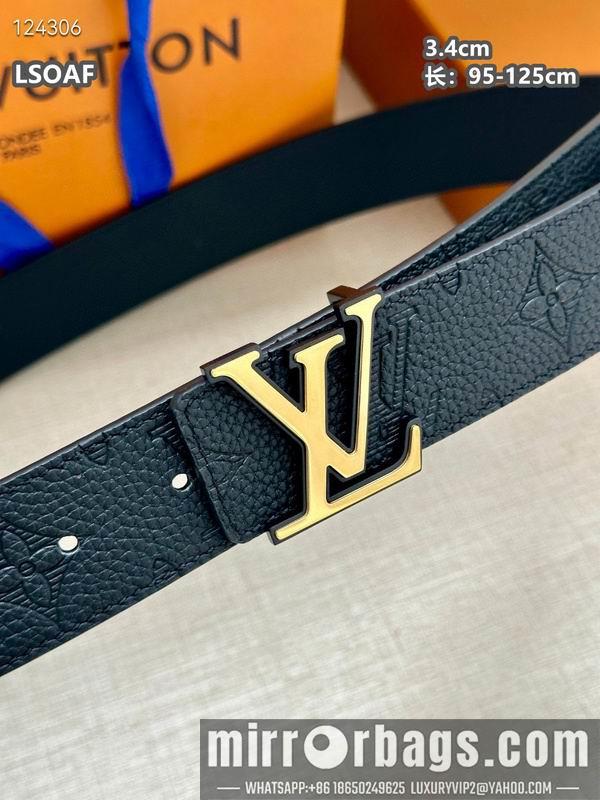 LV belt 34mmX95-125cm 8L25