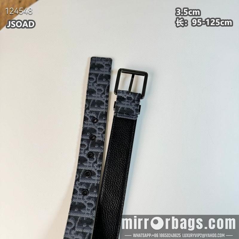 Dior belt 35mmX95-125cm 8L28