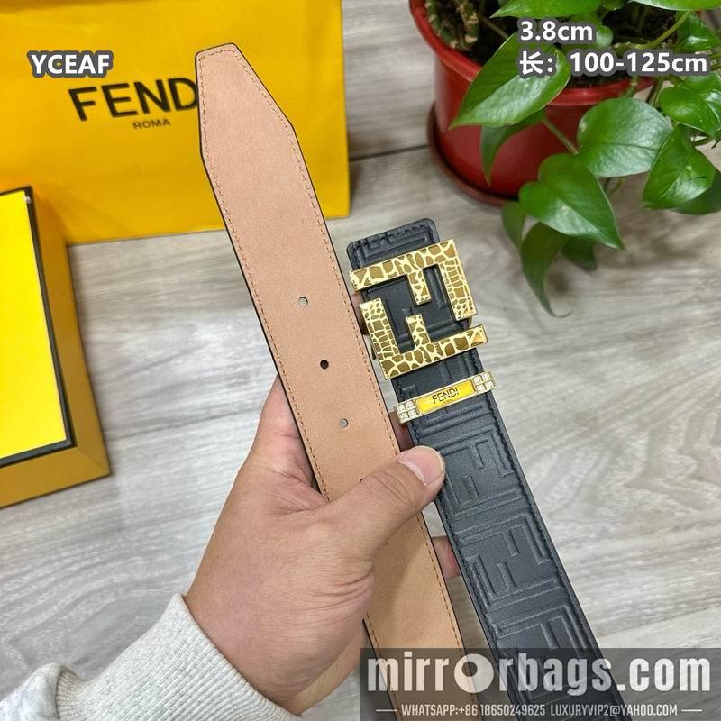 Fendi belt 38mmX100-125cm 8L29