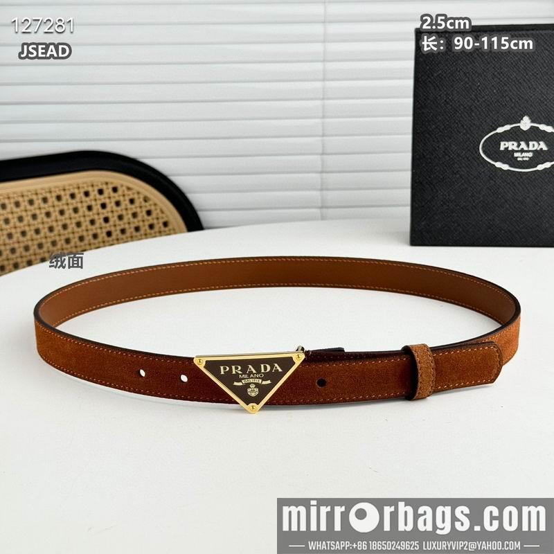 Prada belt 25mmX90-115cm 8L02