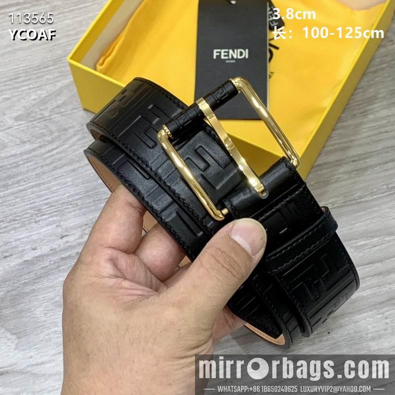 Fendi Belt 38mmX100-125CM 8L23