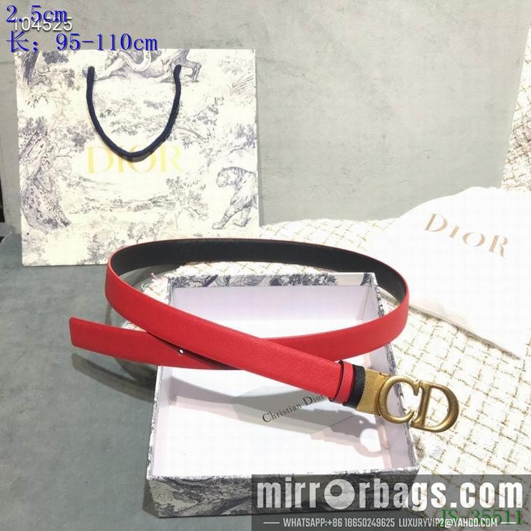 Dior Belt 25mmX95-110cm 8L01