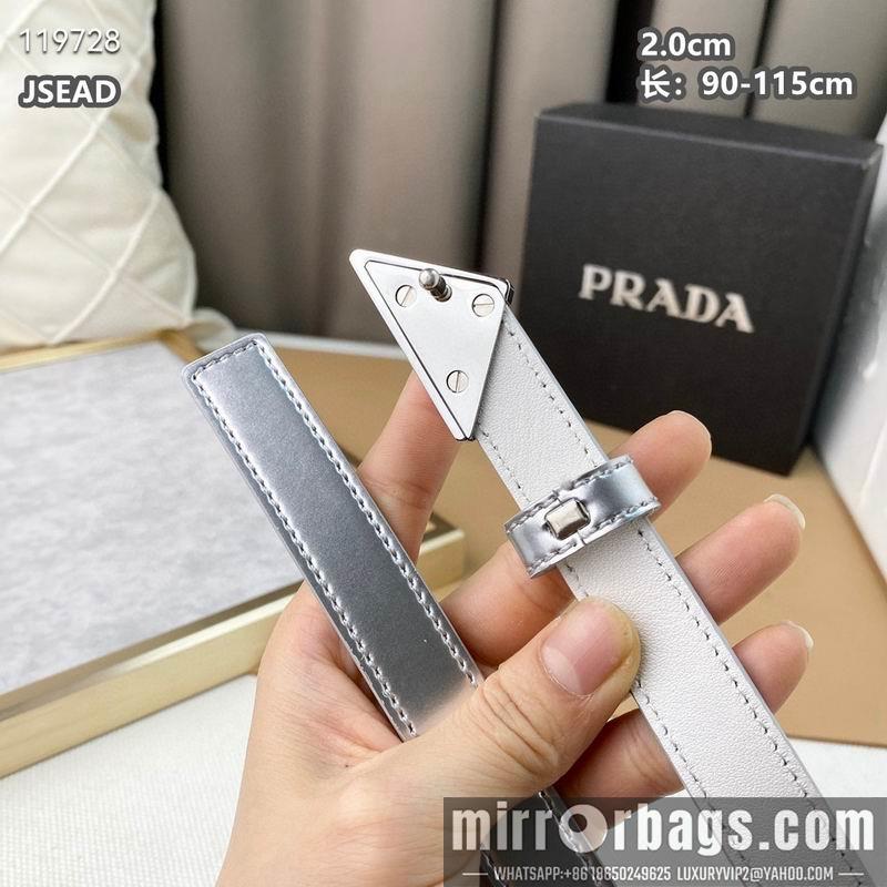 Prada belt 20mmX90-115cm 8L040801
