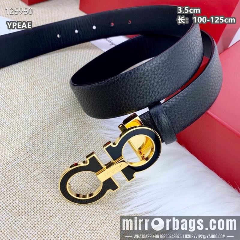 Ferragamo belt 35mmX100-125cm 8L20