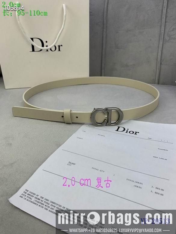 Dior Belt 20mmX95-110cm 7d08