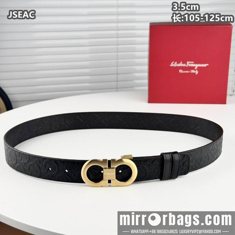 Ferragamo belt 35mmX105-125cm 8L127