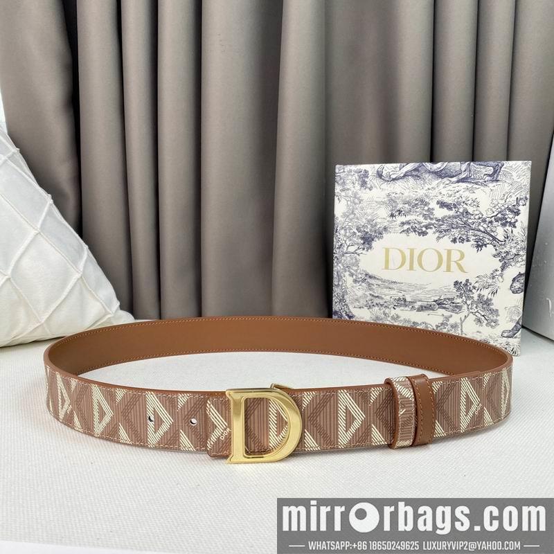 Dior belt 35mmX95-135cm 7D24