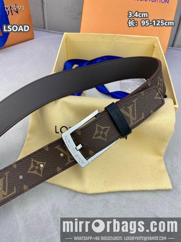 LV belt 34mmX95-125cm 8L24