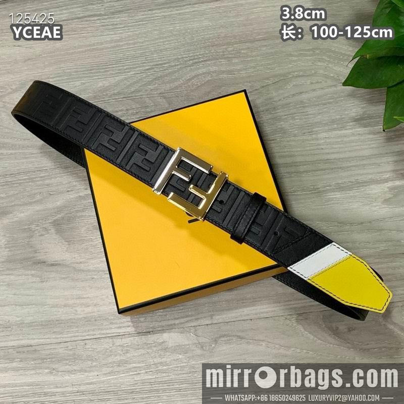 Fendi belt 38mmX100-125cm 8L16