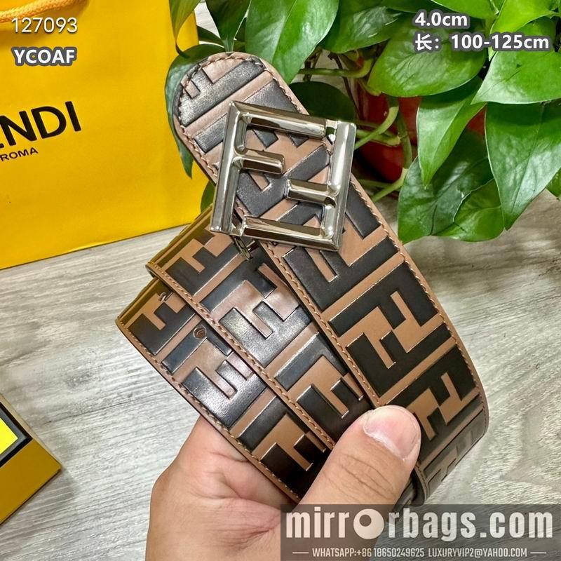 Fendi belt 40mmX100-125cm 8L137