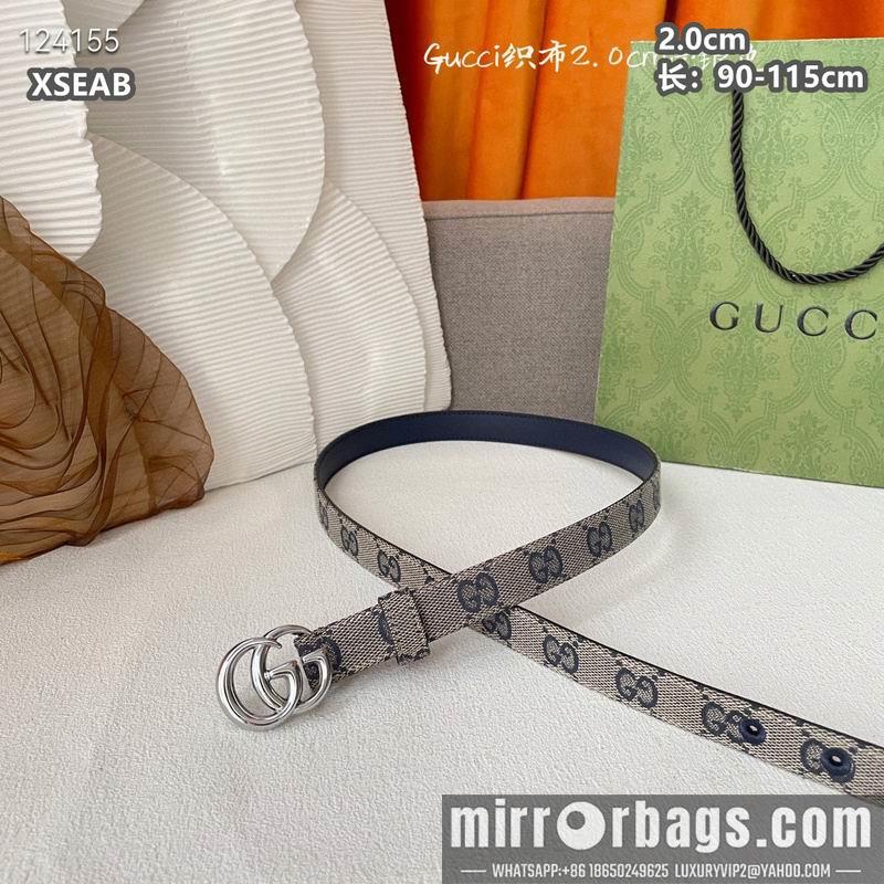 Gucci belt 20mmX90-115cm 8L18